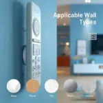 4PCS Magnetic Remote Control