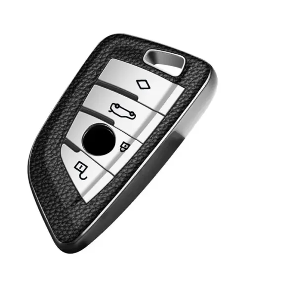 Hyundai Verna | Automotive Accessories |Premium Soft TPU Leather Pattern Key Cover