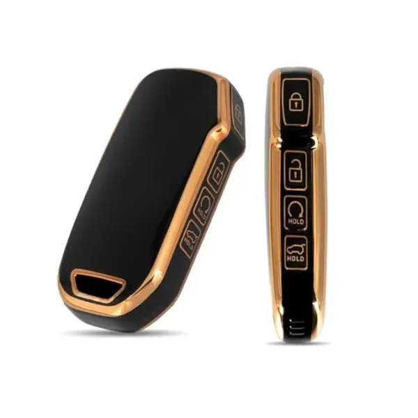 Kia Seltos 2023 Facelift HTX | Car Key Covers | Provides Protection and Style with Black Design