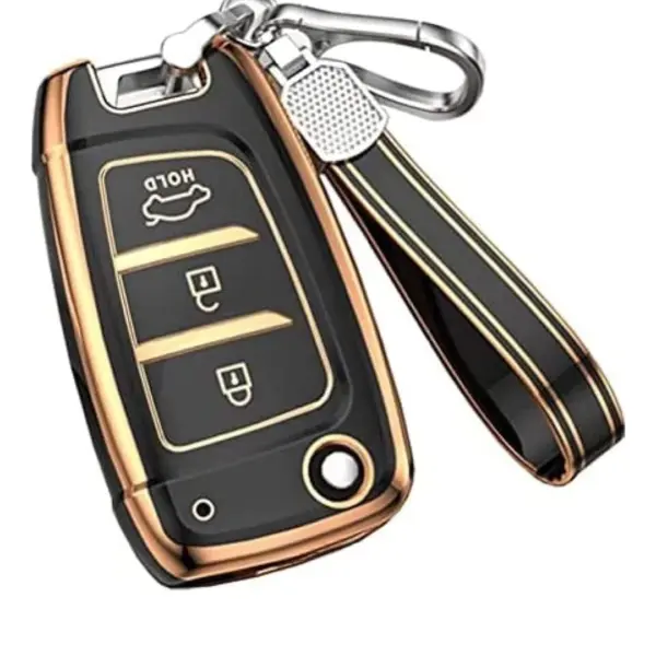 Verna 2020 Onwards Flip Key | Car Accessories | Protects and Personalizes Key