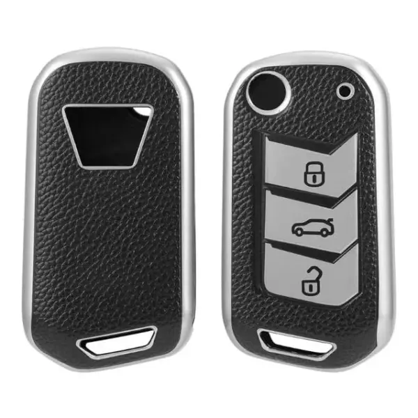 Mahindra Thar, Bolero, Scorpio, XUV700, XUV400, XUV300, TUV300, Marazzo | Automotive Accessories | 3 button flip key cover with protection and style